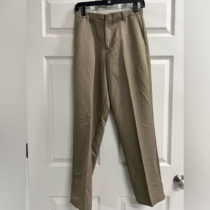 Izod Boys Khaki School Uniform Pants - Size 16 - EUC